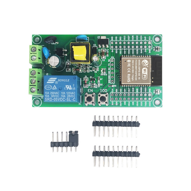 AC Powered ESP32 WIFI for BLE Single-Channel Relay Module LC-Relay-ESP32-1R-A2 Development Board