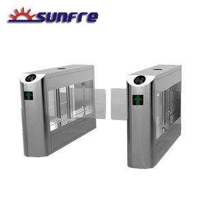 Fabbrica Della cina Automatico Altalena Cancello della Barriera Pedonale Barriera di Sicurezza di Controllo di Accesso per il Centro Commerciale - Product Image 4