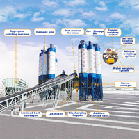 Planta Mezcladora de Concreto de Alto Rendimiento HZS180 para Grandes Proyectos de Infraestructura, Proveedor de Líneas de Producción de Concreto para Ingeniería