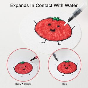 Sáng tạo huyền diệu 3D bọt kết cấu tự làm sơn Fluffy bọt xốp sơn Kit với bàn chải nước bút - Product Image 5