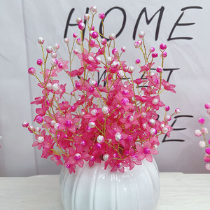 Bauhinia <b>Flower</b> Petal 24mm Plastic Resin Beads For DIY Crafts Jewelry Making Summer 2022 Yiwu Origin - Product Image 2