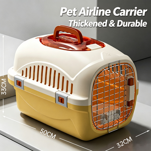 Portable <b>Pet</b> Airline <b>Carrier</b> - Space Capsule Crate for Car Travel Cats & Small Dogs - Product Image 5