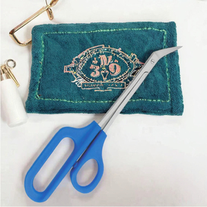 Ciseaux à ongles pour gaucher, lames inclinées, courbes, en acier inoxydable, pointe aiguë, pour cuticules, soin des ongles, outil de beauté - Product Image 3