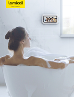 Support de téléphone étanche Lamicall STRY01 pour douche et salle de bain, gadget mural réglable et rétractable à 480°, anti-buée, écran tactile