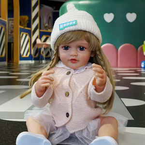 Muñecas Bebé <span class=keywords><strong>Reborn</strong></span> Personalizadas WYL, Muñecas de Silicona de Cuerpo Completo Realistas, Juguetes para Niñas, Muñeca Princesa de Moda de 22 Pulgadas, Juguetes Bebé <span class=keywords><strong>Reborn</strong></span> - Product Image 4