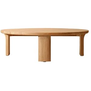 Mesa de Centro Redonda de Teca para Exteriores <span class=keywords><strong>Lagos</strong></span> - Product Image 1
