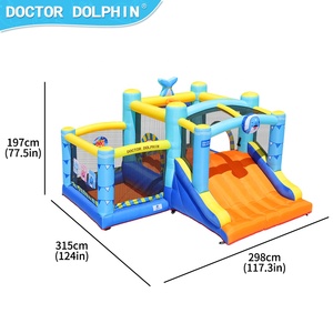 Castillo <span class=keywords><strong>Inflable</strong></span> con Forma de Animal para Niños, de Tela Oxford, para Jardín y Hogar, Venta al Por Mayor - Product Image 6