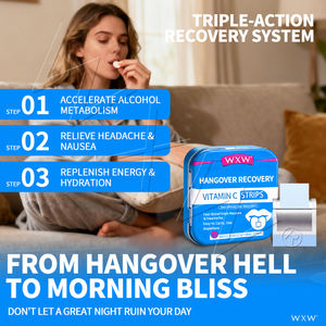 Tiras Orales para el Cuidado de la Resaca con Diente de León y Cardo Mariano para la Desintoxicación del Hígado, Suministro de Fábrica - Product Image 4