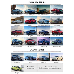 Vehículo eléctrico de nueva energía 2022 BYD Qin <span class=keywords><strong>Han</strong></span> Tang Song <span class=keywords><strong>Yuan</strong></span> Plus SUV 2023 Dolphin Seal Seagull Sedan BYD Electric EV Car - Product Image 2