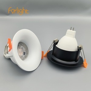 MR16 GU10 다이캐스팅 알루미늄 다운라이트 아크형 캠버 고정 브라켓 프레임 홀더 75mm 타공 GU10 MR16 LED - Product Image 2
