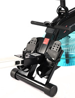 Máquina de Remo Plegable con Asiento, Equipo de Fitness Resistente al Agua para Fisicoculturistas, Directo de Fábrica