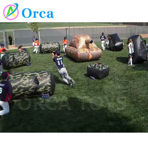 Bunkers gonflables de camouflage pour paintball, vente en gros d'usine, bunkers gonflables de camouflage, bunkers de paintball, obstacles de paintball - Product Image 6