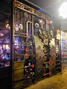Équipement mural suspendu en fer, décor rétro créatif et Vintage de Style industriel en métal lourd pour Bar, café, Internet, Restaurant, équipement de décoration murale - Product Image 3