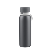 Bouteille d'eau isotherme en acier inoxydable écologique pour le sport, 740 ml, utilisation en voiture, portable, légère