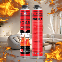 Mastic ignifuge polyuréthane monocomposant B2, résistant au feu, à faible émission de fumée, intumescent, à durcissement par l'humidité, adhésif conforme
