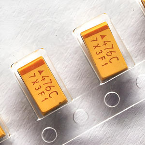 ตัวเก็บประจุแทนทาลัมแบบใหม่ CA45 ของแท้จากโรงงาน 150uF 5% 16V ชนิด SMT ชิป SMD -55~+85 10000h - Product Image 1