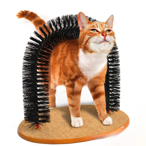 Cepillo para Gatos Purrfect Arch, Peine para el Pelo, Juguete Rascador para Gatos, Accesorios para Gatos - Product Image 1