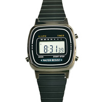 Montre numérique LED pour femmes, montres électroniques de sport, Relogio Masculino, Relojes, bracelet en acier, montres-bracelets vintage étanches