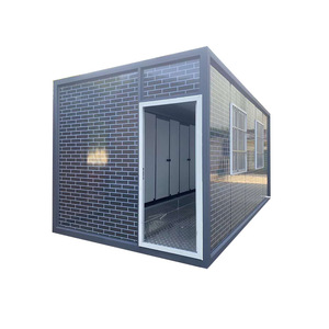 Conteneur de toilettes portables, design industriel, durable, pour les chantiers de construction - Product Image 1