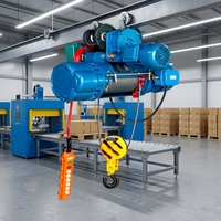 Palans électriques portatifs pour blocs de ciment, petits palans électriques suspendus, palans électriques rotatifs pour travaux en hauteur