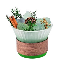 Difusor de Aceites Esenciales de Cristal Natural Verde Escarchado Northern Mu, Adorno de Regalo con Fragancia, Decoración de Aromaterapia - Product Image 3