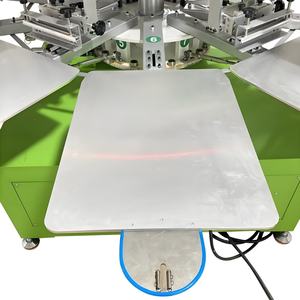 Automatic 4-Color Octopus Screen Printing <b>Machine</b> for <b>T</b>-<b>Shirts</b> New Condition With Drying Feature Motor and PLC Core Components - Product Image 6