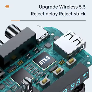 Émetteur-récepteur <span class=keywords><strong>Bluetooth</strong></span> 5.3 HIGI 2024, adaptateur audio sans fil stéréo <span class=keywords><strong>HiFi</strong></span> 3,5 mm auxiliaire pour kit voiture - Product Image 2