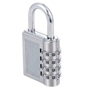 4 Dial Digit Combination <b>Lock</b> Waterproof Metal Combination <b>Lock</b> for <b>Suitcase</b> Gym Locker School Locker Outdoor Space - Product Image 5