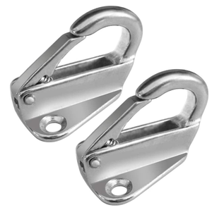 Gancho de Acero Inoxidable con Resorte, Gancho de Amarrado para Embarcaciones y Uso Marino - Product Image 2