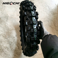 Pneu tout-terrain HIGOCHI 110/90-16 à crampons profonds, nouveau pneu en caoutchouc pour la modernisation et la mise à niveau des scooters