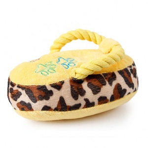 Dễ Thương <span class=keywords><strong>Squeaky</strong></span> Bền Bông Sợi Dây Thừng Con Chó Sang Trọng <span class=keywords><strong>Chew</strong></span> Đồ Chơi Cao Cấp Pet Squeak Đồ Chơi - Product Image 4