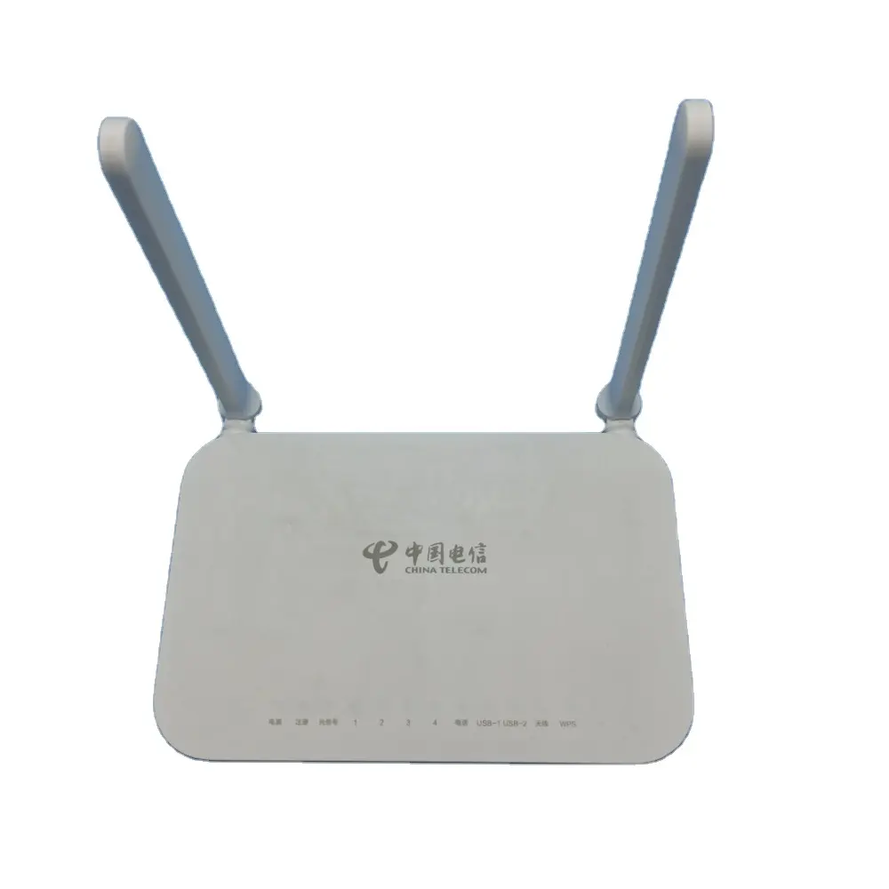 Alta configurazione per HUAWEI 10G ONU HN8145X6 4GE + 2USB + 1TEL + 2.4G & 5G WIFI WIFI Dual Band Router 5DBI EPON GPON FTTH ditta inglese
