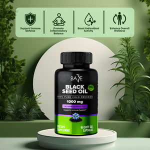 Premium Vegan yumuşak jel kapsüller siyah tohum yağı <span class=keywords><strong>E</strong></span> vitamini antioksidan formül takviyesi - Product Image 2