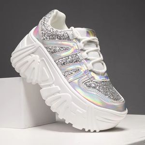 Zapatos Gruesos Originales para <span class=keywords><strong>Mujer</strong></span>, Plataforma Moderna 2024, Zapatillas Deportivas para Dama, Diseño de Lujo, Sexy, Casual, <span class=keywords><strong>Mujer</strong></span> - Product Image 1