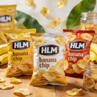 Sachets personnalisés imprimés à scellage arrière pour chips, chips de banane, emballages alimentaires, sacs en aluminium thermoscellables