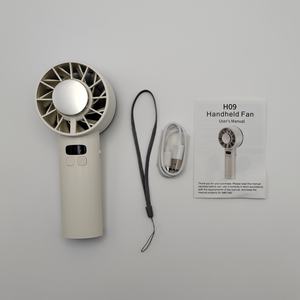 100 dişliler hız <span class=keywords><strong>Mini</strong></span> el soğutma <span class=keywords><strong>fan</strong></span>ı 5200mAh USB şarj edilebilir taşınabilir <span class=keywords><strong>Fan</strong></span> H09 - Product Image 6