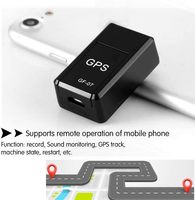 Mini Traceur Espion GF07 Compact avec Enregistreur Vocal Caché, Dispositif de Suivi Portable, Micro Traceur GPS GSM GF07 Rastreador