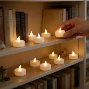 Oshine Flameless <b>LED</b> <b>Tea</b> <b>Lights</b> for Home Decoration and Ambiance Creating - Product Image 1