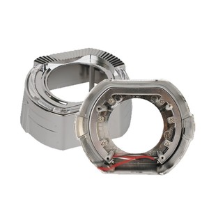 Venta al por Mayor de Cubiertas de Faros Delanteros LED para Automóviles FANKAI Sporty Angel Eye, Lentes de Proyector Bi-Xenón de 2.5-3 Pulgadas, Resistentes a Altas Temperaturas, Garantía de 6 Meses - Product Image 1