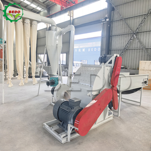 Broyeur à marteaux pour branches de bambou, broyeur de déchets d'usine de meubles, broyeur de sciure de bois, broyeur de copeaux de bois, machine de broyage CE - Product Image 1