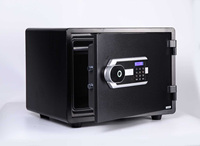 Feuerfester Safe mit LCD-Display und Externer Batteriebox, Bestseller-Modell für Sichere Aufbewahrung von Wertsachen und Dokumenten