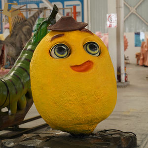 Sgai46 Hot Bán Trang Trí Sân Vườn Mô Phỏng Trái Cây Không Thấm Nước Animatronic Chanh Mô Hình - Product Image 3