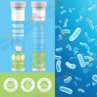Complément alimentaire en comprimés effervescents de probiotiques et prébiotiques OEM ODM pour renforcer le système immunitaire et améliorer la santé digestive, formule personnalisée