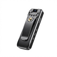 Mini Cámara Digital de Acción Full HD 1080P, Grabadora de Video Portátil con Visión Nocturna, Sensor CMOS, MicroSD, Zoom 10x-20x, 160