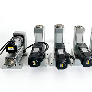 High Load <b>Linear</b> <b>Actuator</b> Stainless Steel Servo Motor Cylinder with Bearing and Engine 400W-3KW for Construction Industries - Product Image 1