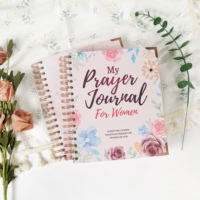 Carnet de Prières Personnalisé à Spirale – Guide de Réflexion et de Louange sur 120 Jours – Manifestation, Soins Personnels, Écritures Bibliques