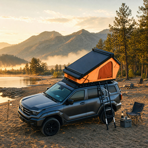 Carpa de Techo Rígida Impermeable para 2-3 Personas, para SUV, Camioneta, Camping, Viajes Todoterreno, Aventuras 4x4 - Product Image 1