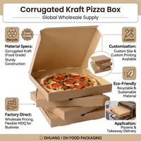 Boîtes à pizza personnalisées en gros, carton ondulé kraft, fabricant de boîtes à pizza personnalisées avec logo, fabricant de boîtes à pizza, boîte à pizza personnalisée