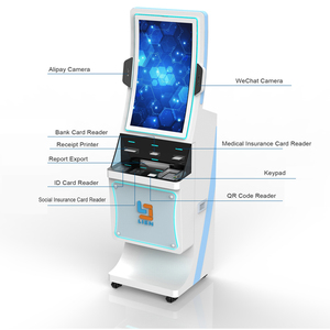 Oem ODM kỹ thuật số tự phục vụ-in ấn-<span class=keywords><strong>kiosk</strong></span> tương tác màn hình cảm ứng đặt hàng thanh toán cong <span class=keywords><strong>kiosk</strong></span> - Product Image 2