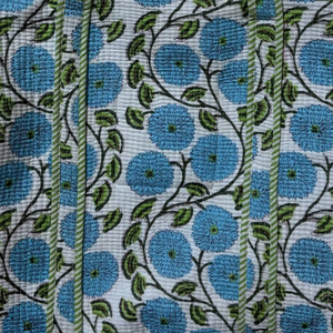 Sac fourre-tout matelassé en coton à prix de gros, ensemble de sacs faits main personnalisés, sac de marché, sac à bandoulière pour femmes, sacs d'usage quotidien - Product Image 3